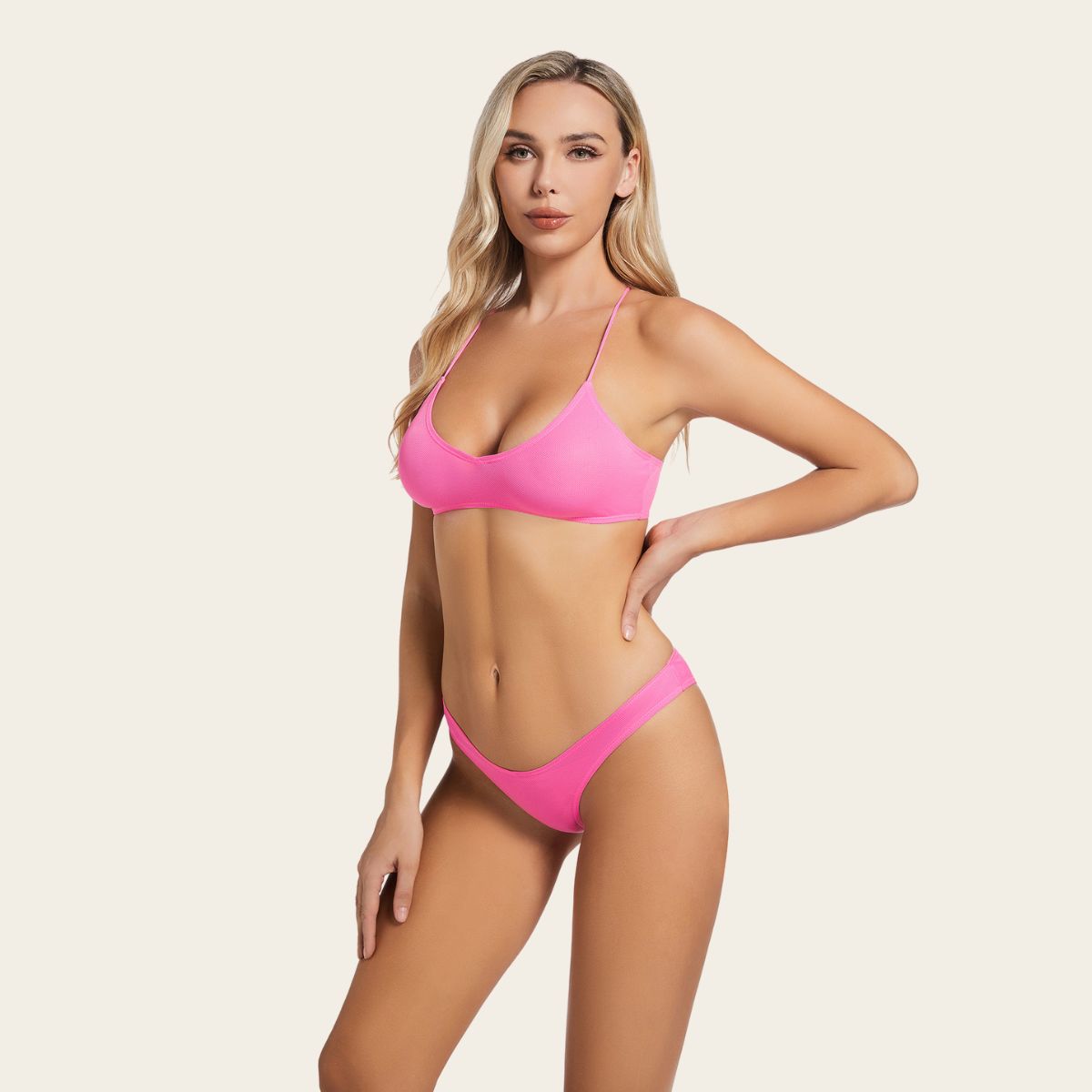 Cascade | Crossed Bralette Bikini