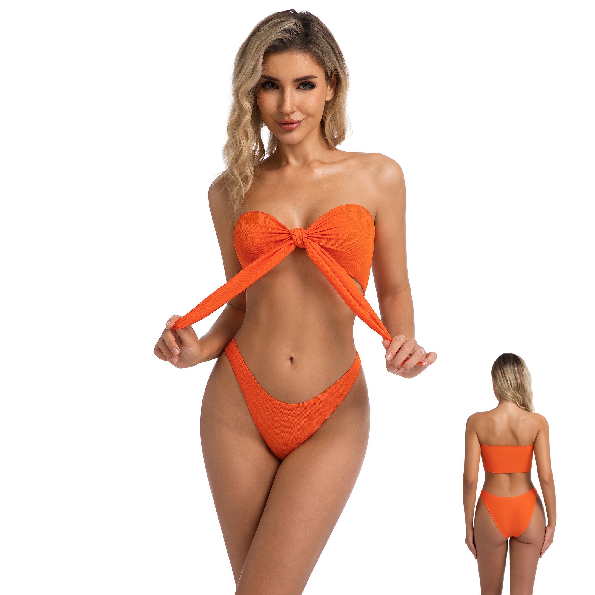 Solace | Knot Bandeau Bikini