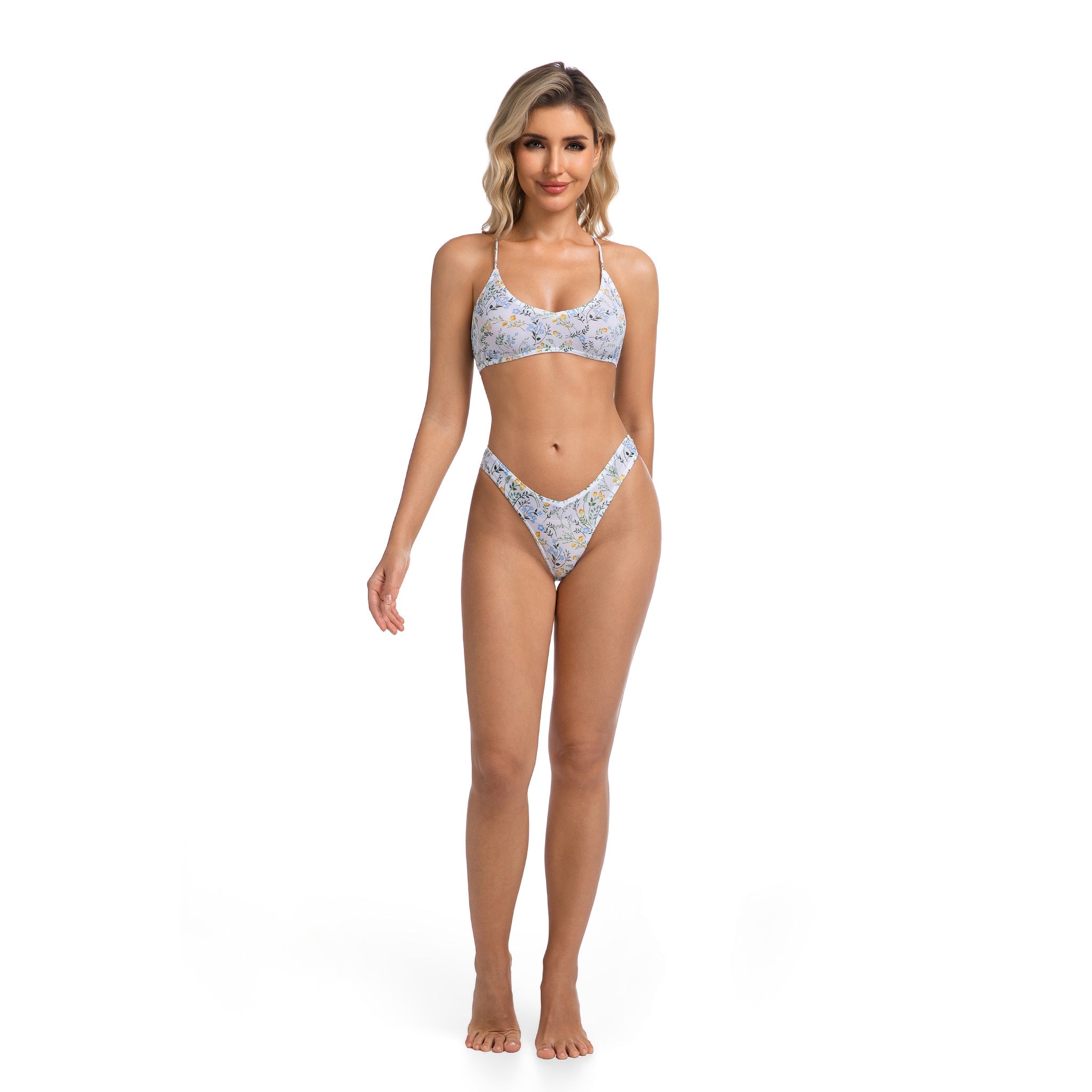 Cascade | Crossed Bralette Bikini