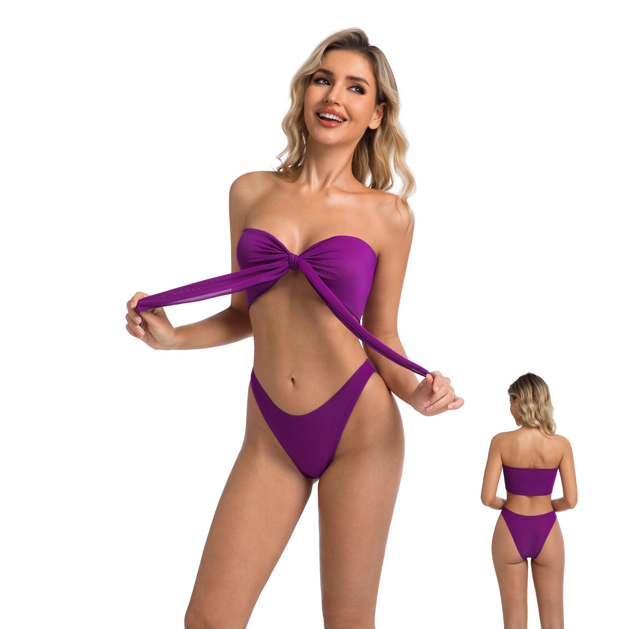 Solace | Knot Bandeau Bikini