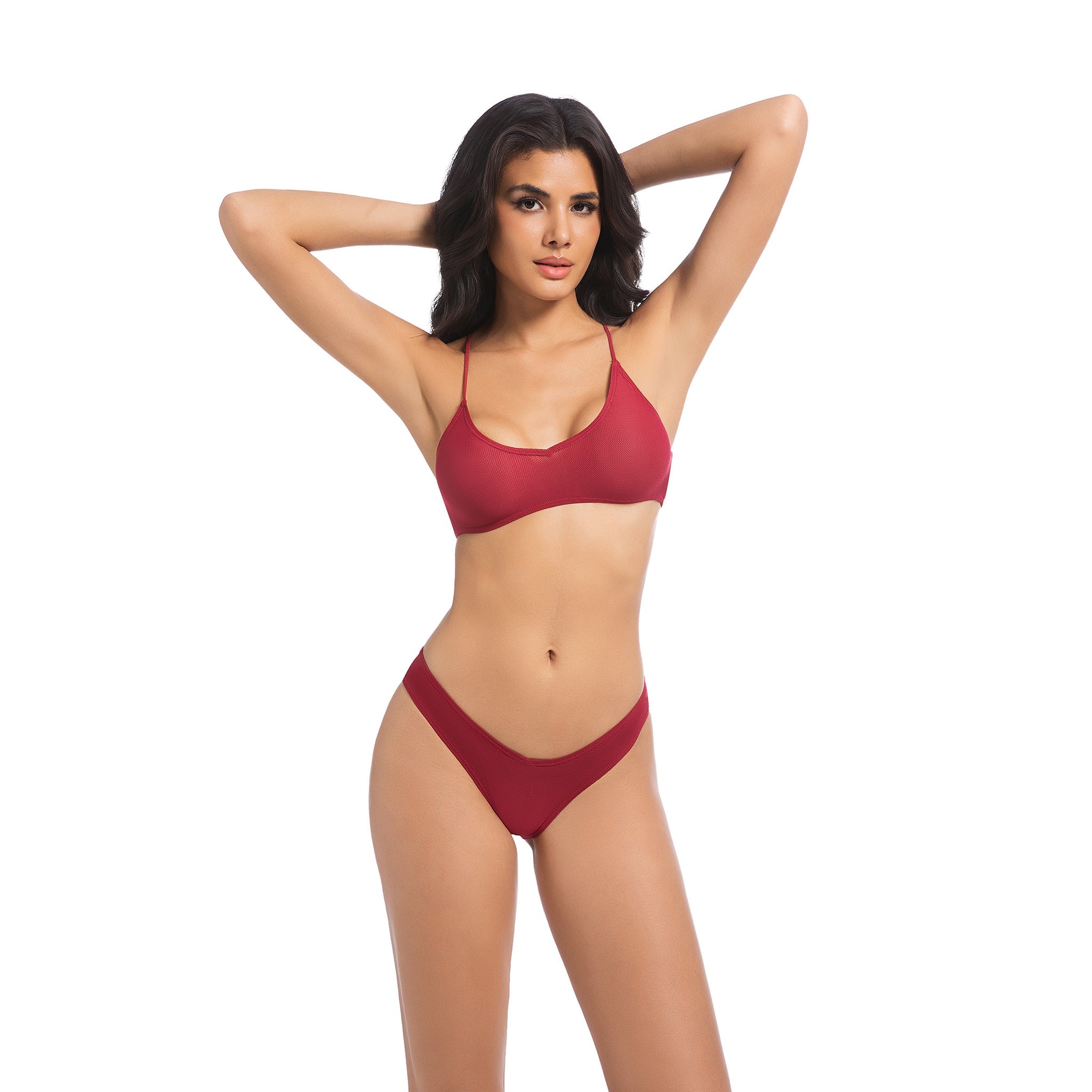 Cascade | Crossed Bralette Bikini