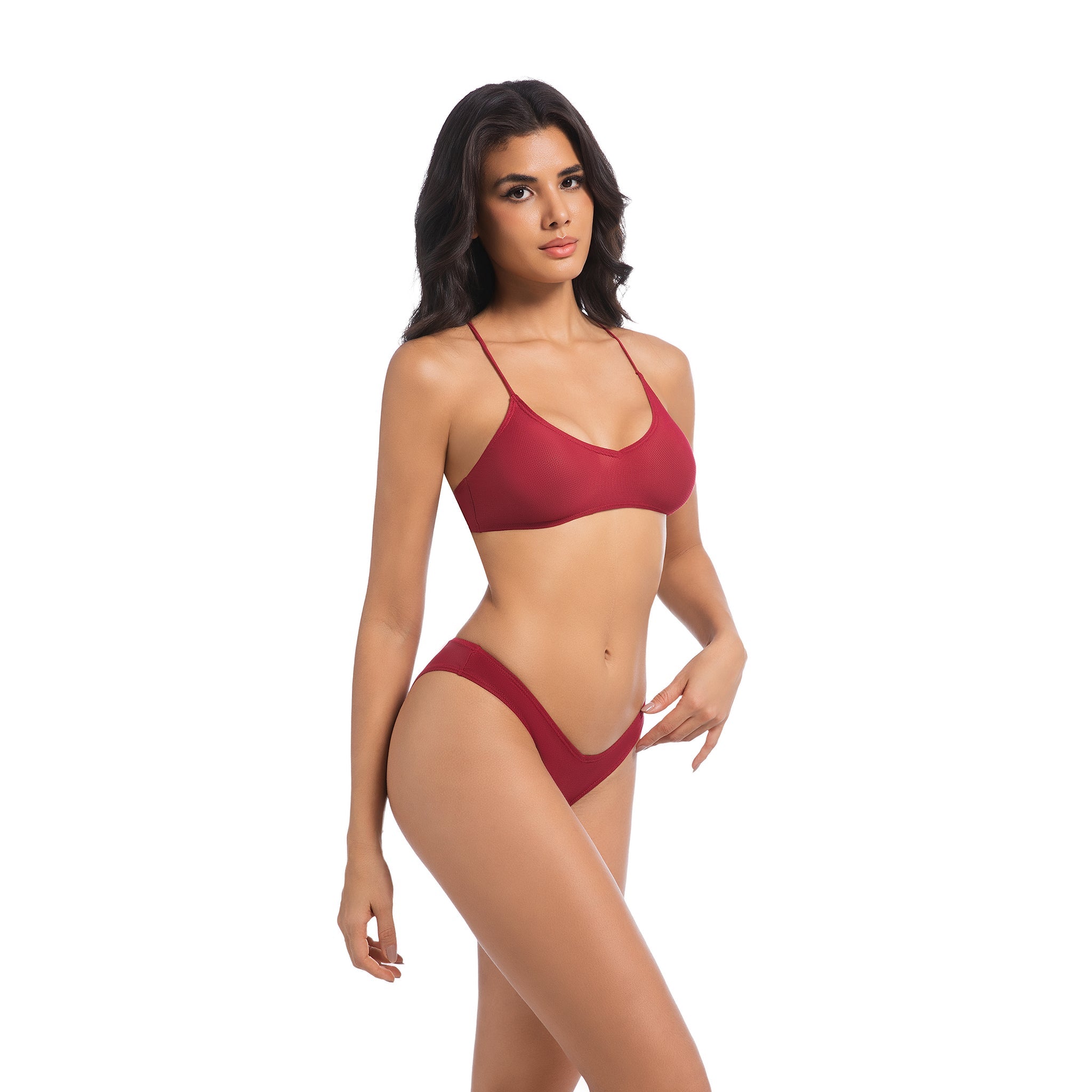 Cascade | Crossed Bralette Bikini