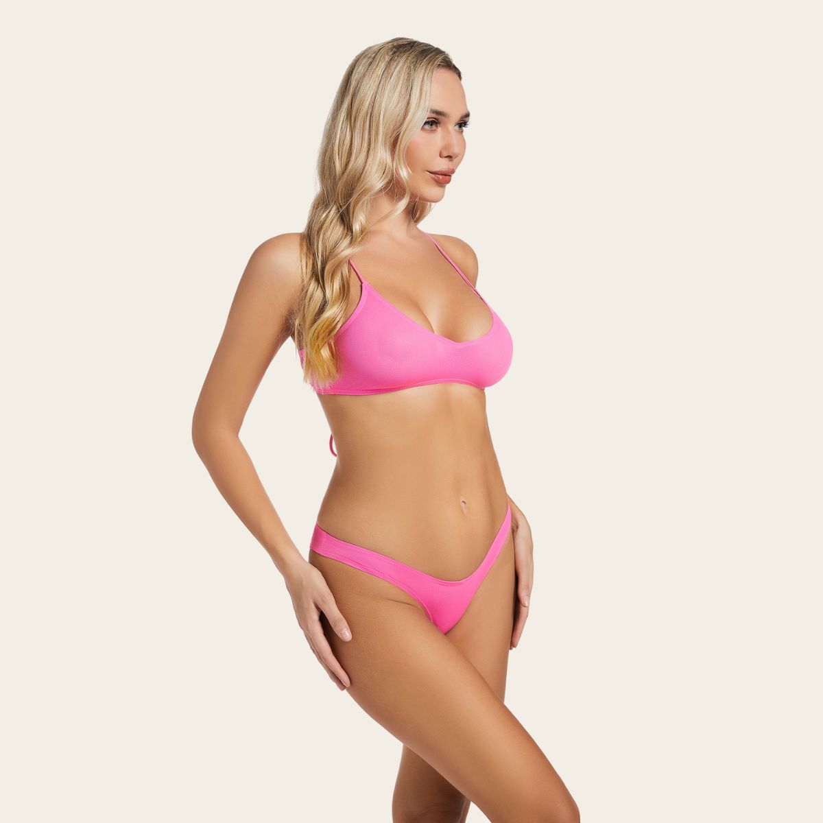 Cascade | Crossed Bralette Bikini