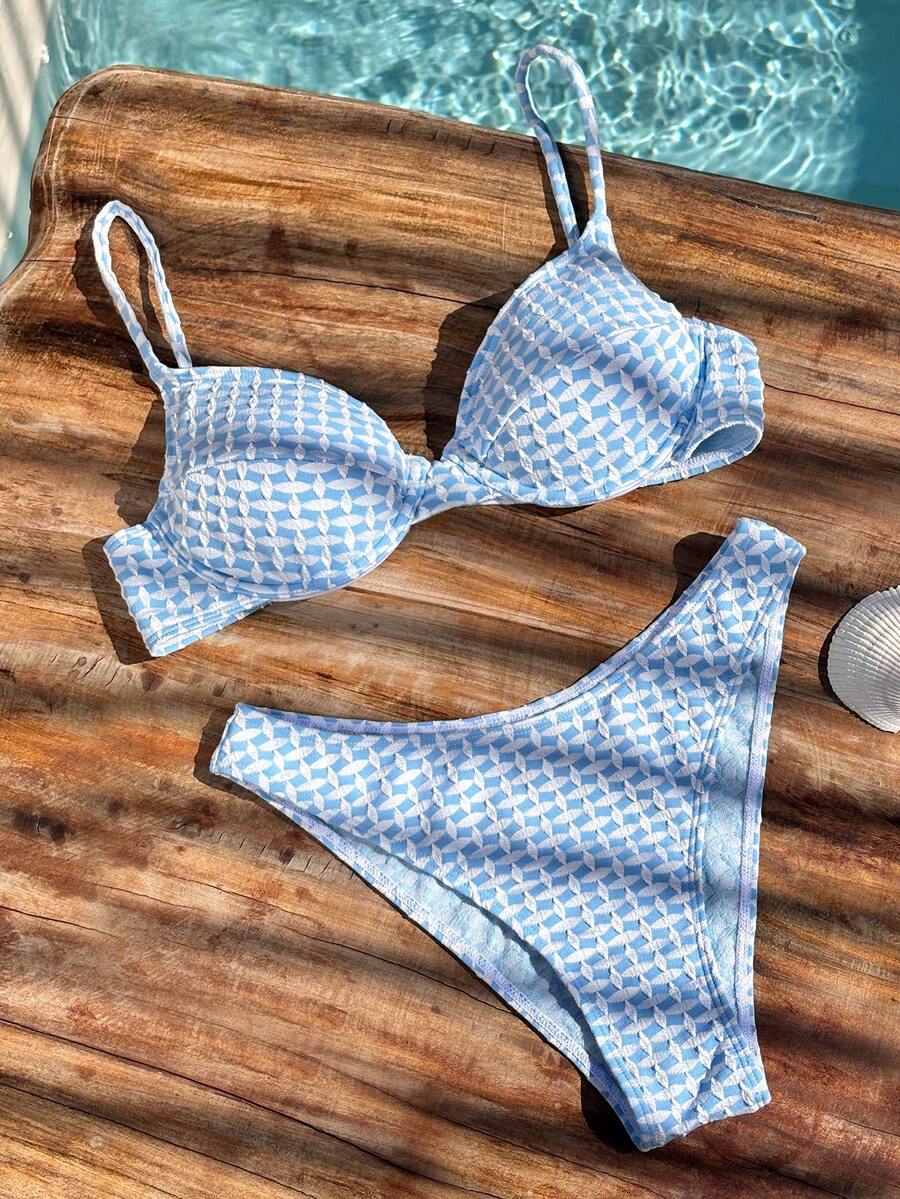 Santorini | Textured Underwire Bikini