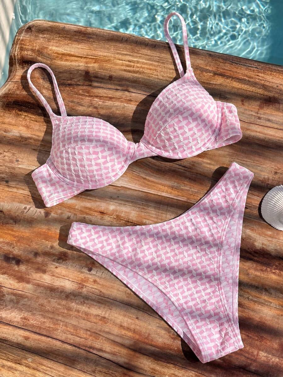 Santorini | Textured Underwire Bikini