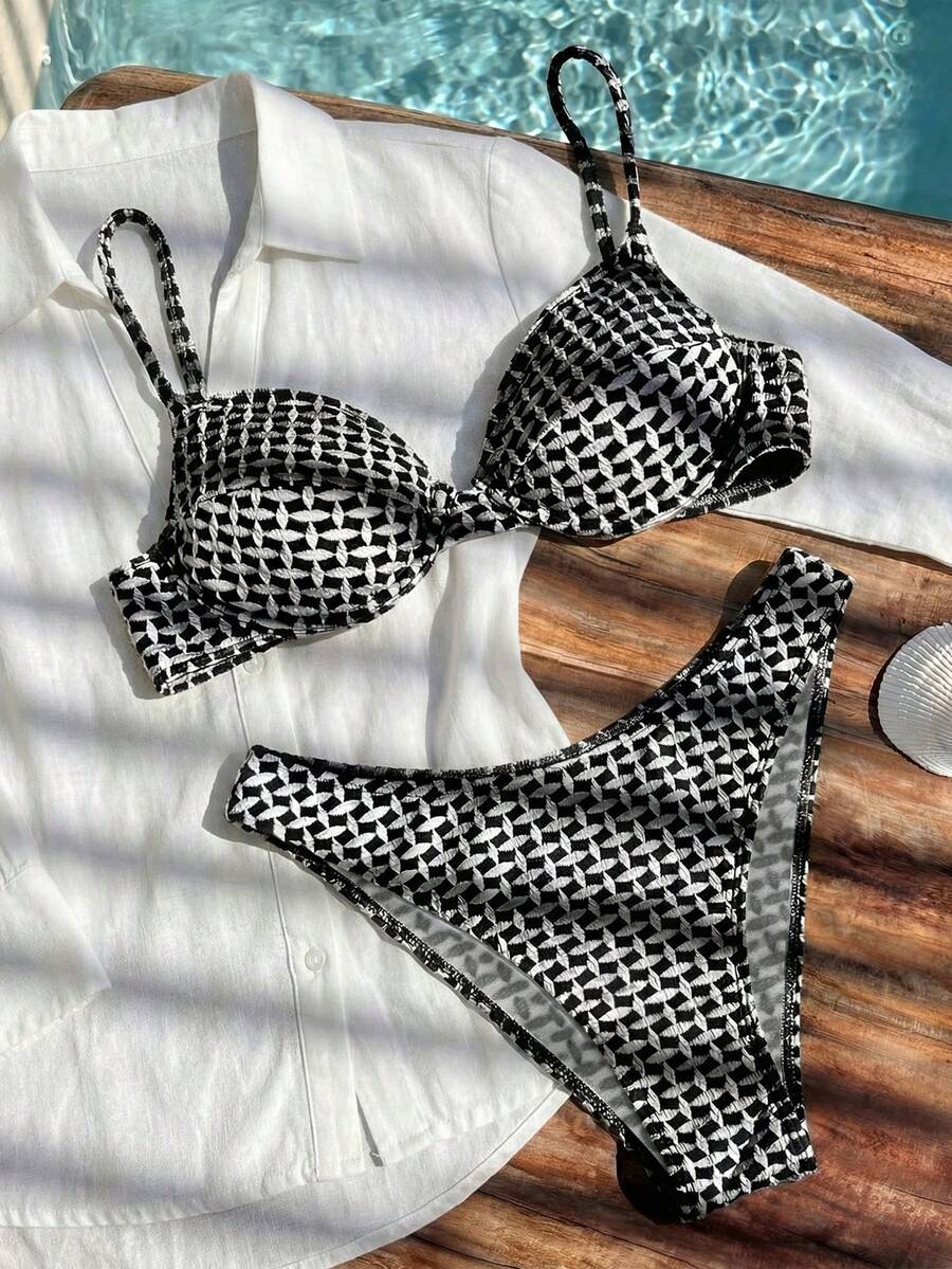 Santorini | Textured Underwire Bikini