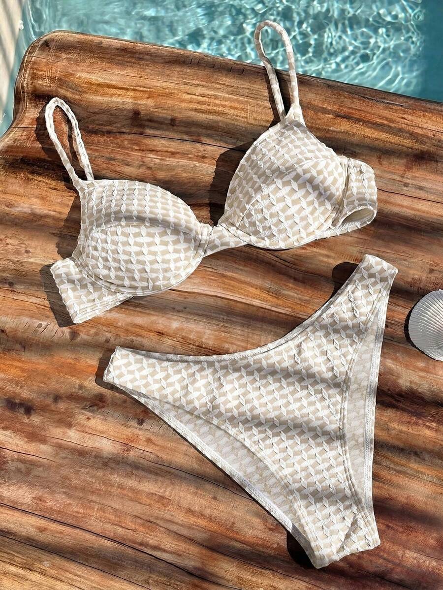 Santorini | Textured Underwire Bikini