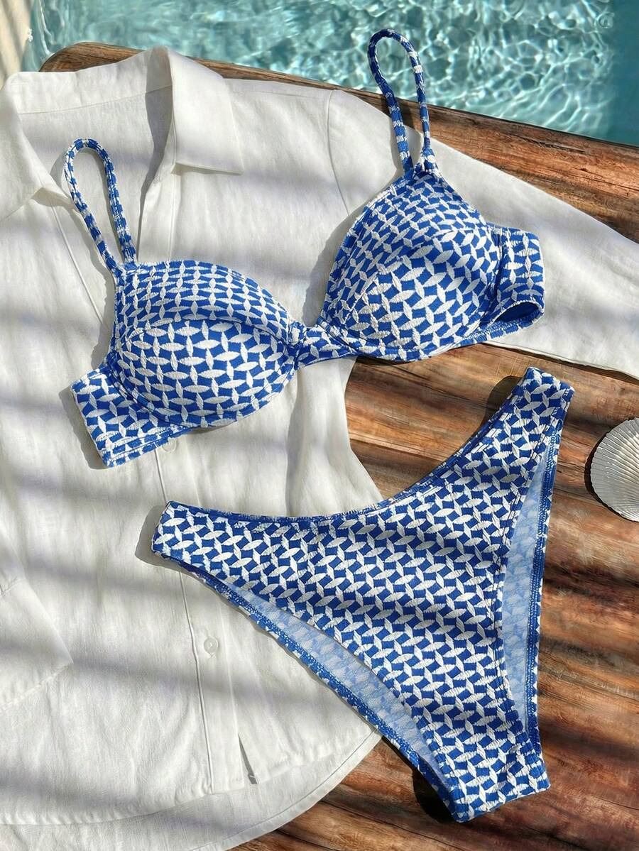 Santorini | Textured Underwire Bikini