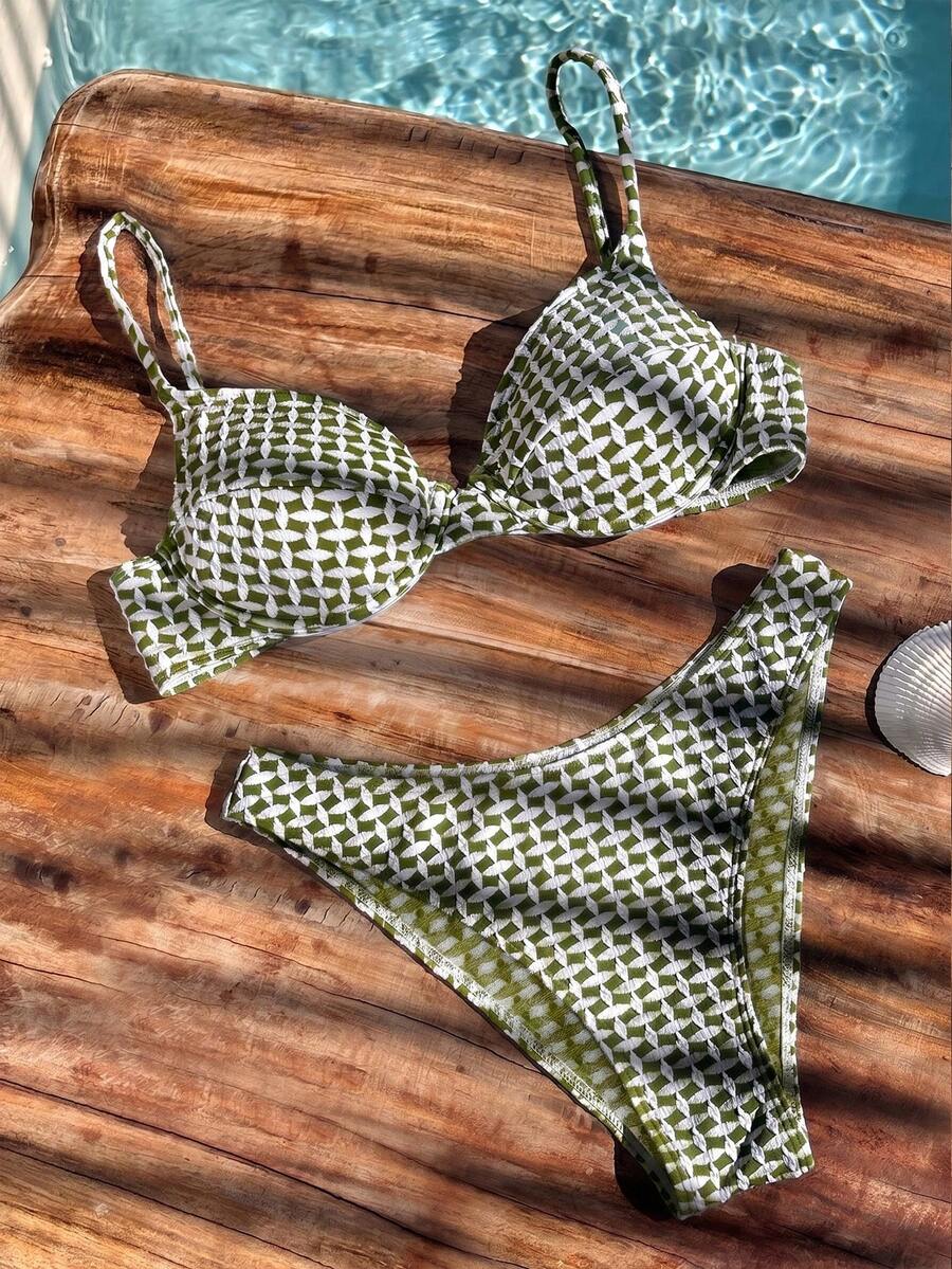 Santorini | Textured Underwire Bikini