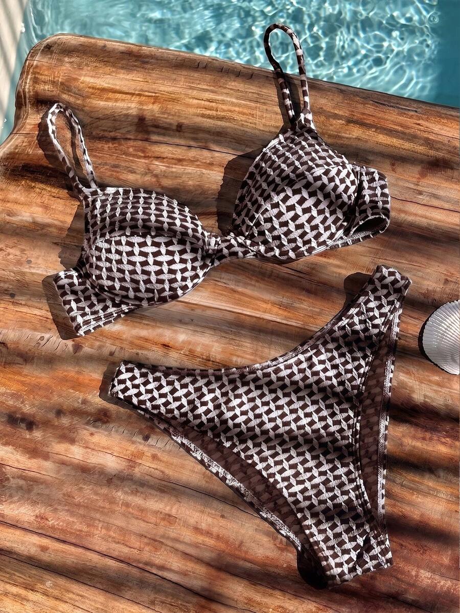Santorini | Textured Underwire Bikini