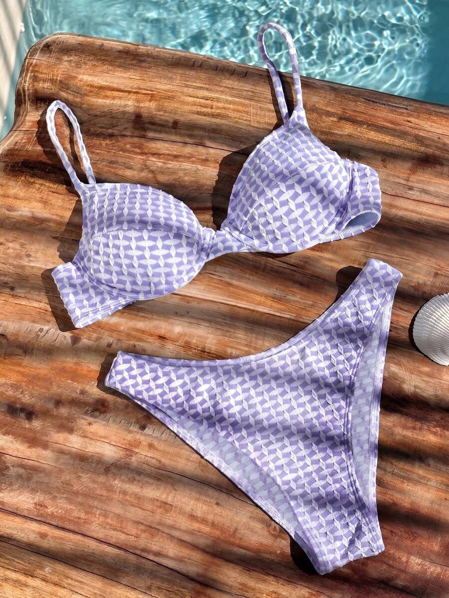 Santorini | Textured Underwire Bikini
