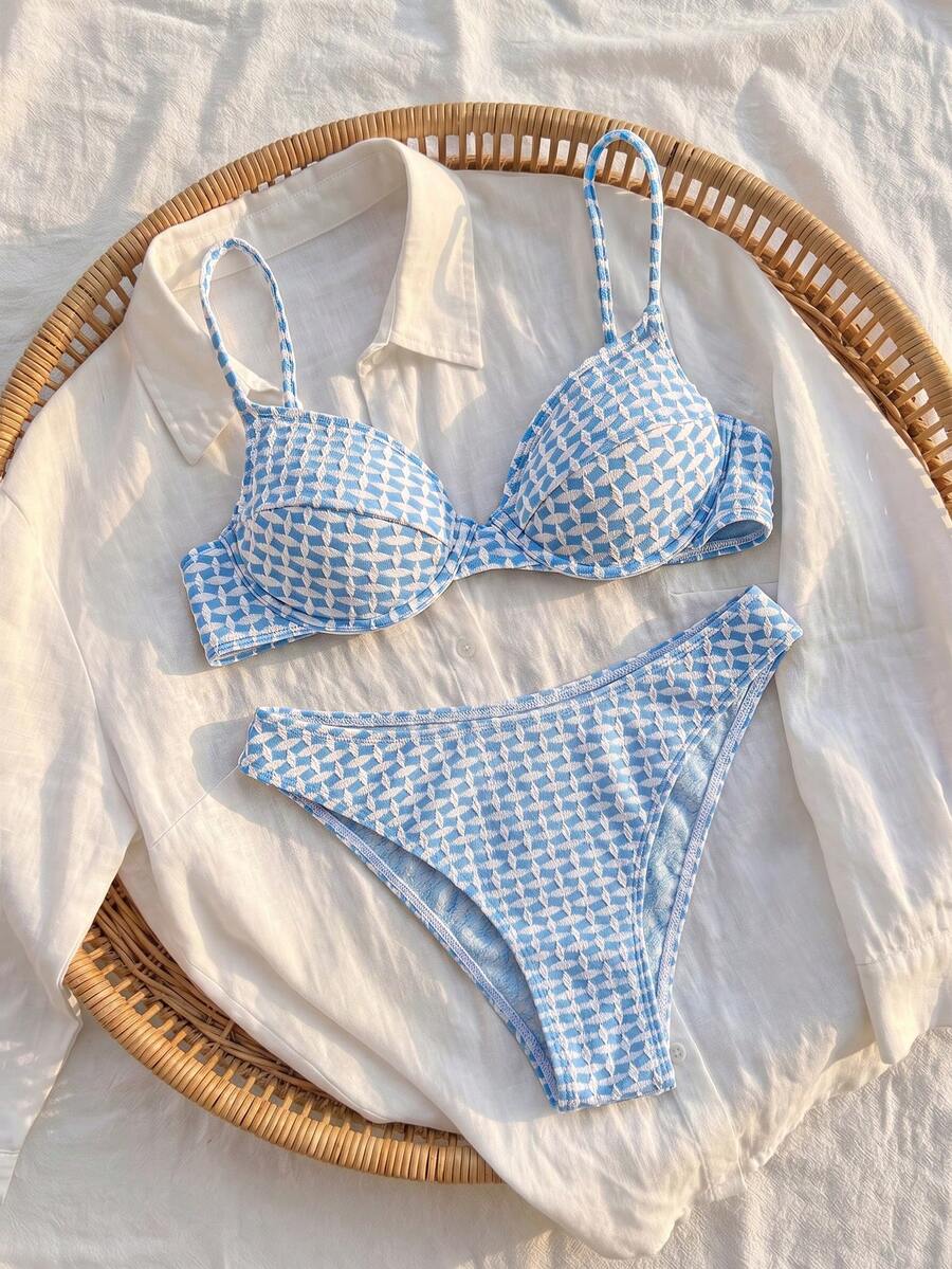 Santorini | Textured Underwire Bikini