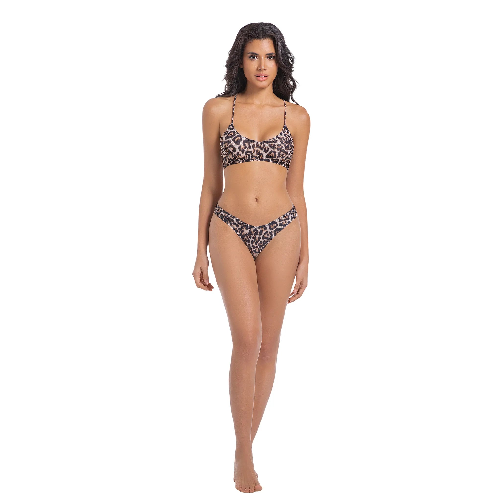 Cascade | Crossed Bralette Bikini