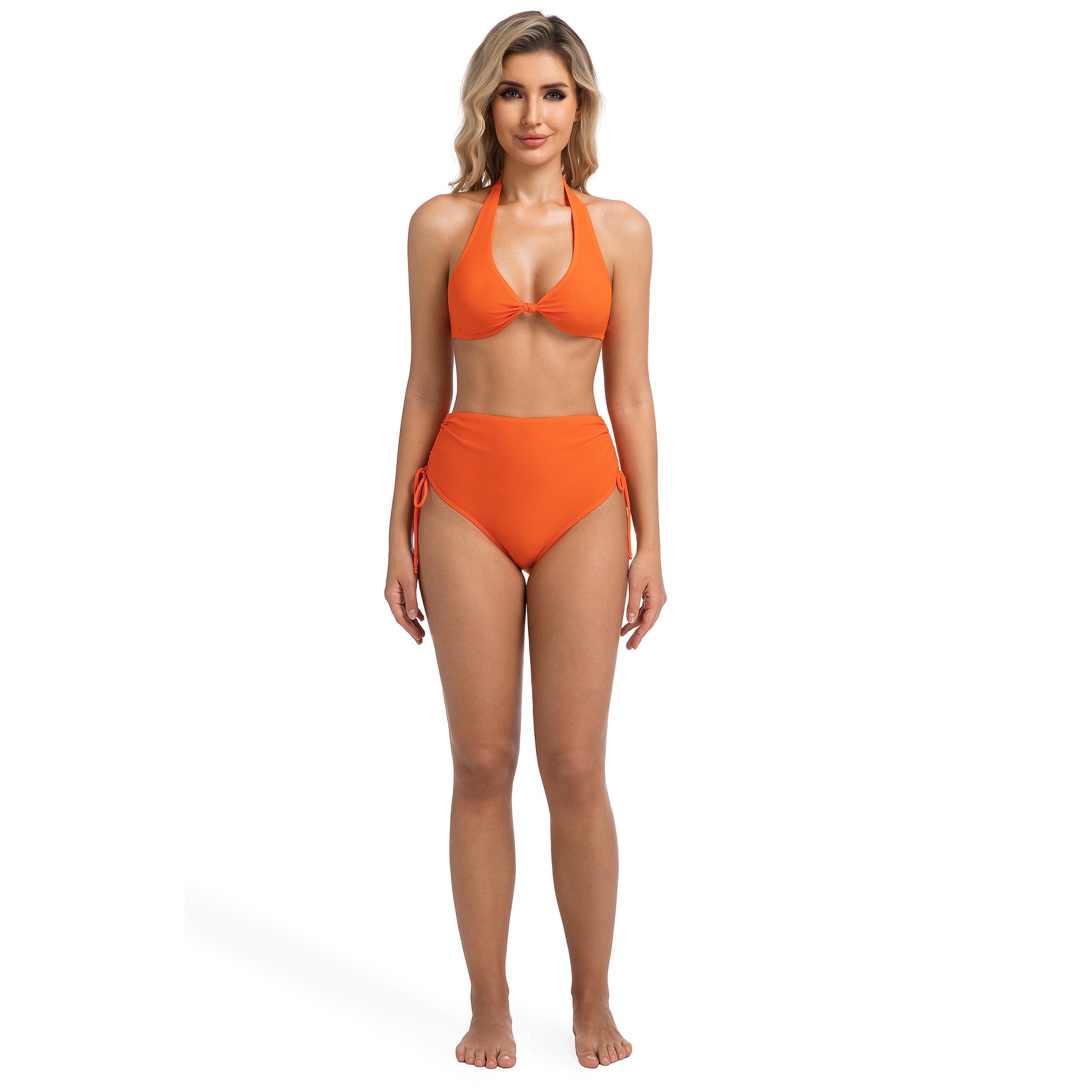 Jade | Halter Twist High Waist Bikini