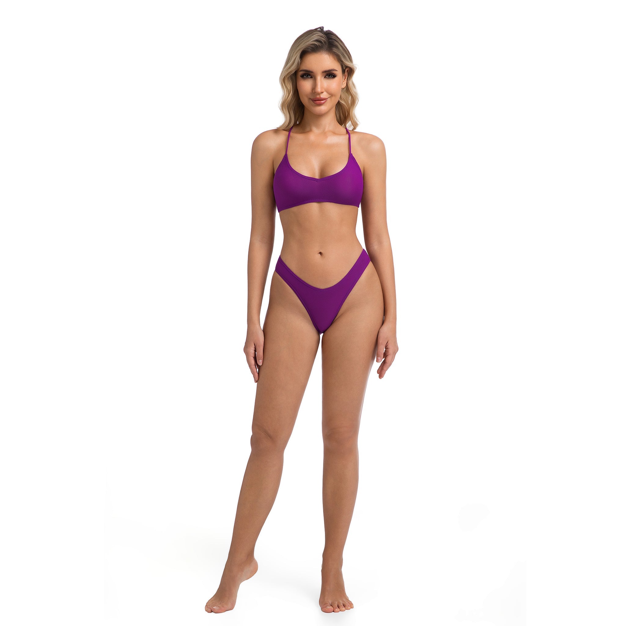 Cascade | Crossed Bralette Bikini
