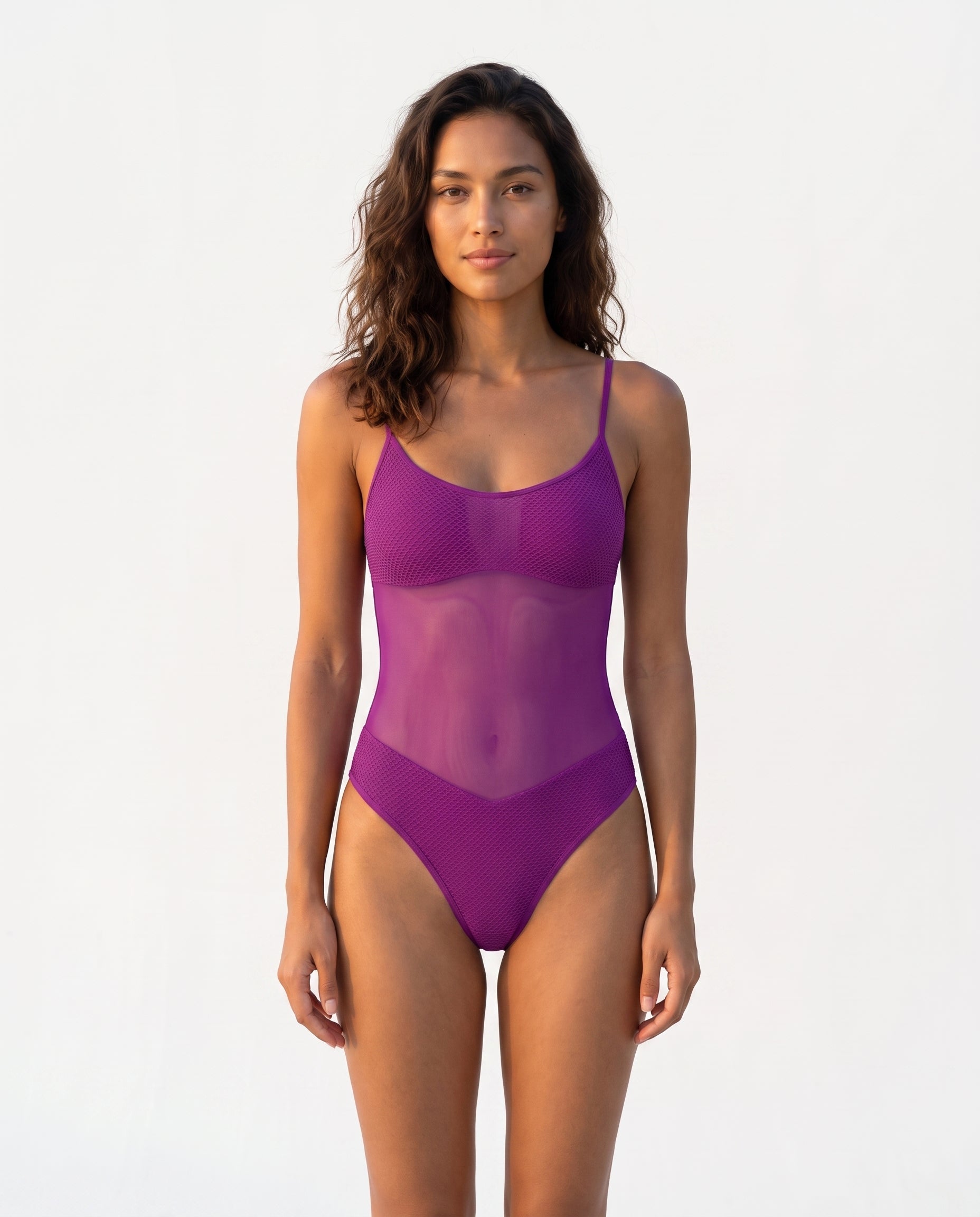 Mirage | Mesh Panel Swimsuit